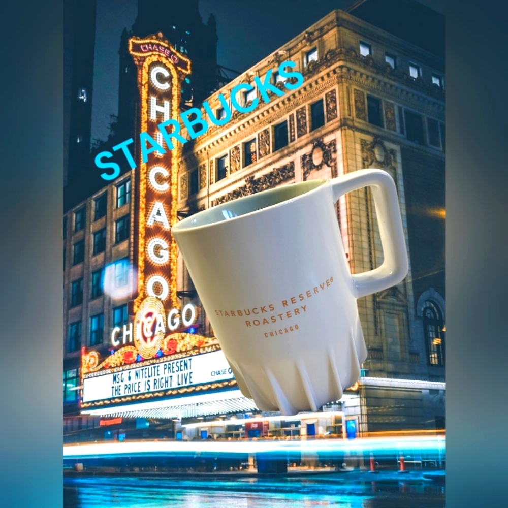 Starbucks Chicago Reserve Roastery 2019 Opening Launch Day Limited Edition Mug